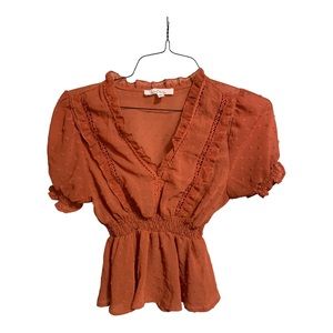 Love Tree Blouse size Medium